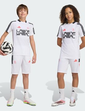 Short da allenamento Lamine Yamal bambini e bambine 11-12A White