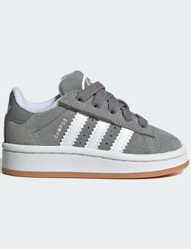 Scarpe Campus 00s Comfort Closure Elastic Lace Infant 24 Grey Three / Cloud White / Gum