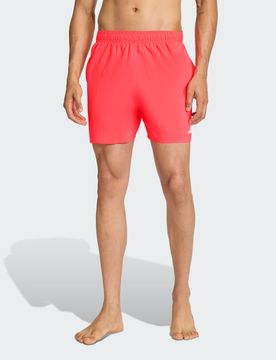 Costume da bagno con pantaloncini da 5 pollici Lucid Red / White