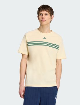 T-SHIRT CHEST STRIPES 2XL Warm Vanilla