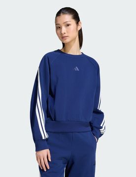 FELPA KIT 3-STRIPES M Dark Blue / Off White