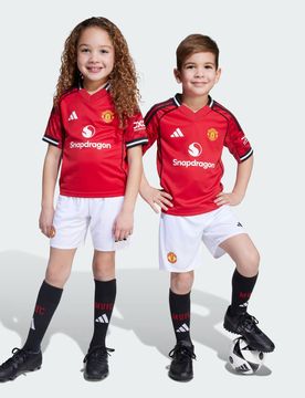 Divisa mini home Manchester United FC 25/26 18-24M Mufc Red