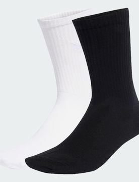 CALZE EVERYDAY ICONS CREW 2 PAIA White / Black