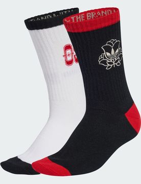 CALZE ROSES 2 PAIRS 40-42 Black / White