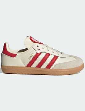 SCARPE SAMBA OG Cream White / Better Scarlet / Gum