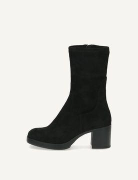 CAPRICE Bootie, , made of Textiles with Block heel, Size 42