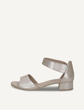 CAPRICE Heeled sandal, , made of Leather with Block heel, Size 38.5