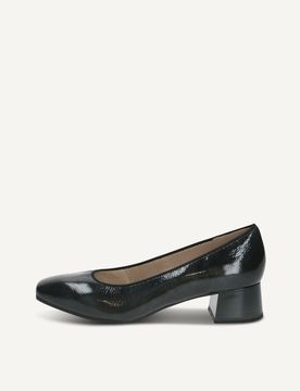 CAPRICE Pumps, , made of Leather with Block heel, Size 40