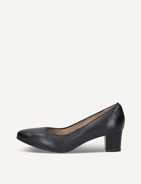 CAPRICE Pumps, , made of Leather with Block heel, Size 42