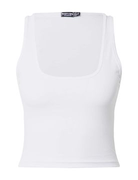 Nasty Gal Top blanco