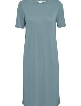 Oxmo Vestido 'BRINJA' azul ahumado