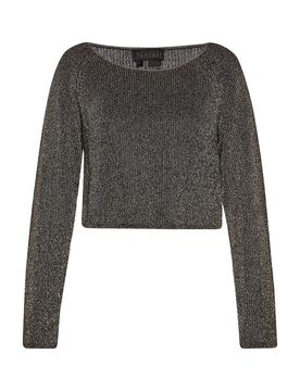 NAEMI Jersey negro / plata