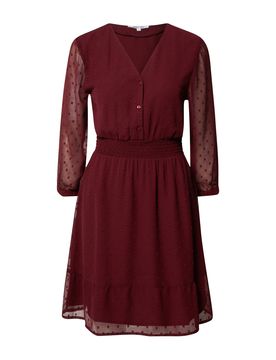 ABOUT YOU Vestido camisero burdeos