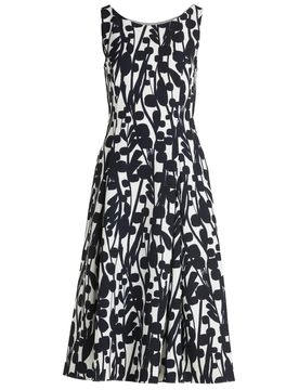 Vera Mont Vestido negro / blanco