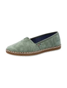 Rieker Alpargatas verde pastel