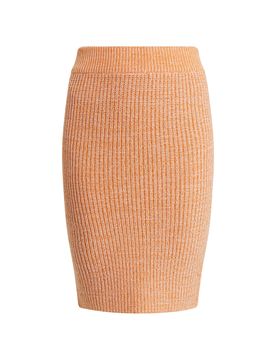 MYMO Falda 'Biany' naranja moteado