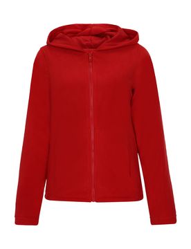 ROCKEASY Chaqueta polar rojo