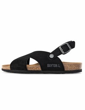 Bayton Sandalias gris / negro