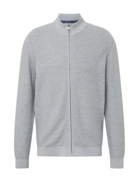 OLYMP Cárdigan gris moteado