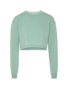 SANIKA Sudadera verde pastel