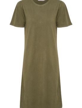 Cream Vestido 'Dela' verde / oliva