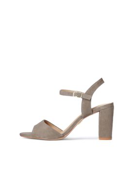 Kazar Sandalias con hebilla taupe