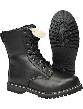 Brandit Botines con cordones negro