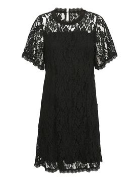 Cream Vestido 'Kit' negro