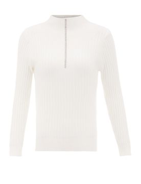 Carato Jersey blanco lana