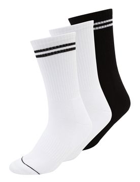 Lindex Calcetines negro / blanco