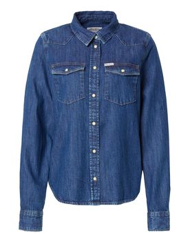 GUESS JEANS Blusa azul oscuro