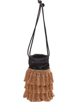 Faina Bolso saco oro / negro