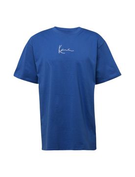 Karl Kani Camiseta azul / blanco