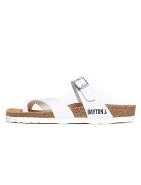 Bayton Zapatos abiertos blanco