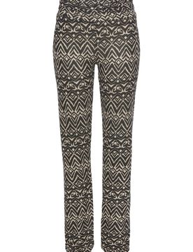 BUFFALO Pantalón beige / negro