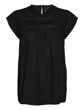 VERO MODA Blusa 'Debbie' negro