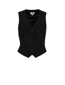 WE Fashion Chaleco negro