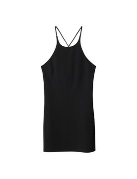 MANGO Vestido 'SPRIA' negro