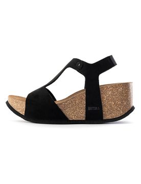 Bayton Sandalias 'Madrida' negro