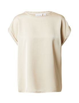 VILA Camiseta 'VIEllette' crema