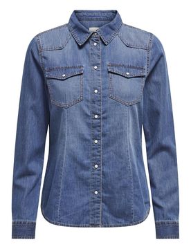 ONLY Blusa 'ONLAlexa' azul denim
