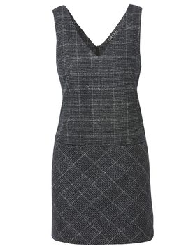 KOROSHI Vestido gris / negro