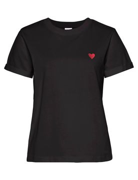 LASCANA Camiseta rojo / negro