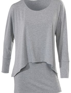 Heine Camiseta gris moteado