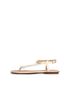 Kazar Sandalias de dedo crema