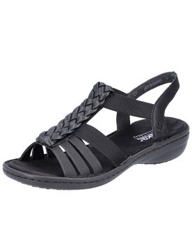 Rieker Sandalias negro
