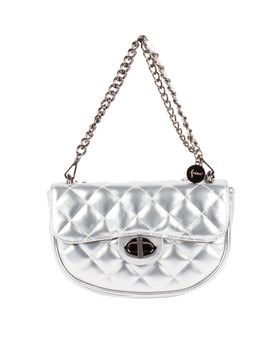 Faina Bolso de hombro plata