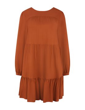 LASCANA Vestido marrón rojizo