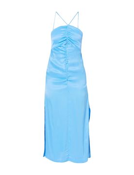 Warehouse Vestido azul claro