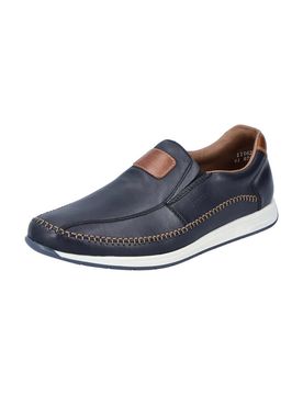 Rieker Mocasines marino / marrón